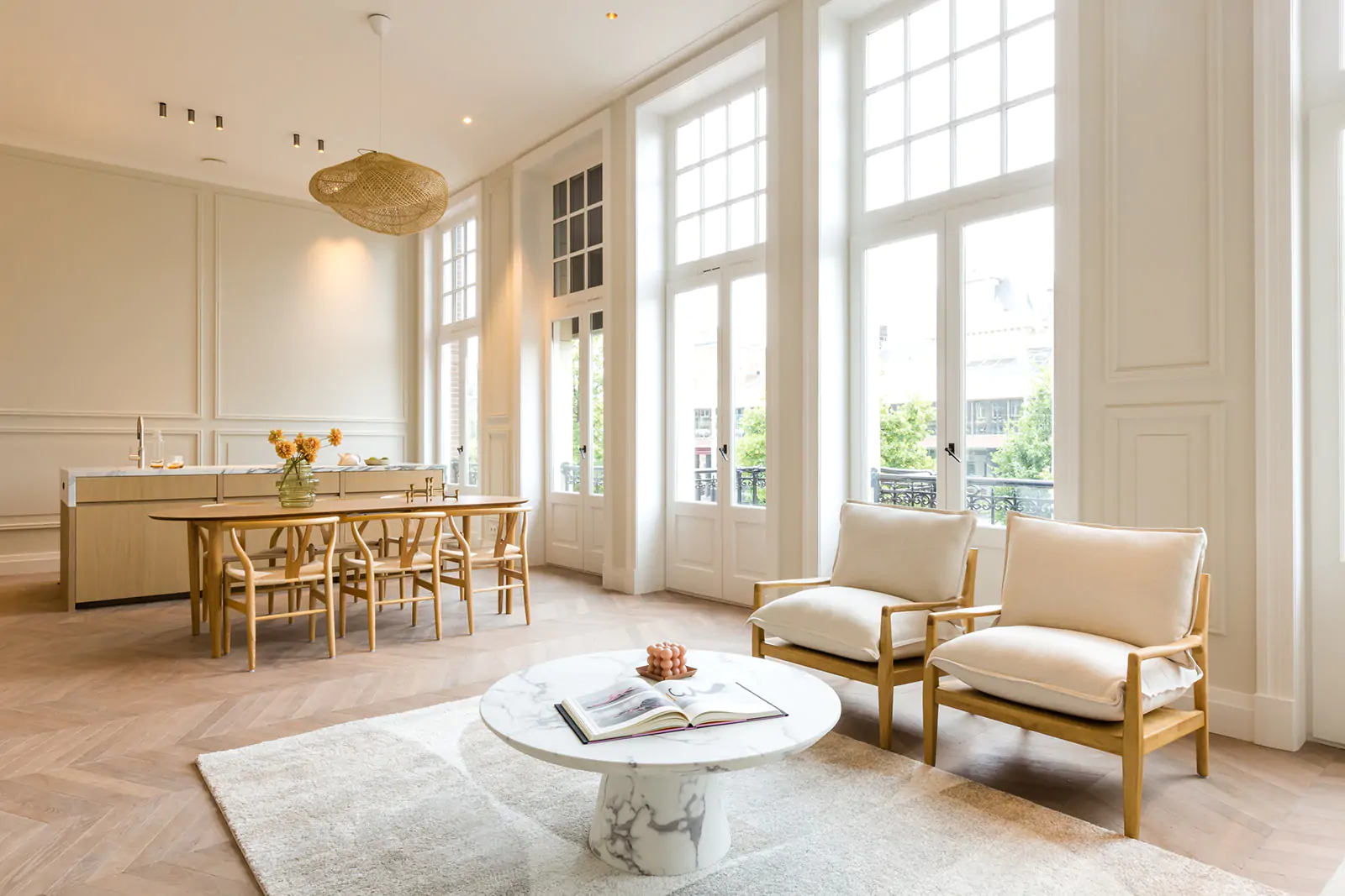 Een appartement met het comfort van een hotelsuite. Een ontwerp van Anne Claus