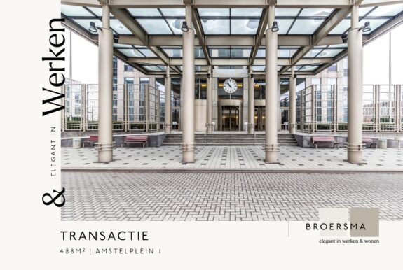 Broersma Werken adviseert PraxisIFM Netherlands bij de aanhuur van circa 488 m² kantoorruimte in Amsterdam.