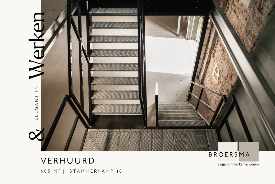 Broersma Werken verhuurt onder de markt circa 605 m² bedrijfsruimte in Diemen aan Nooit meer zwam.