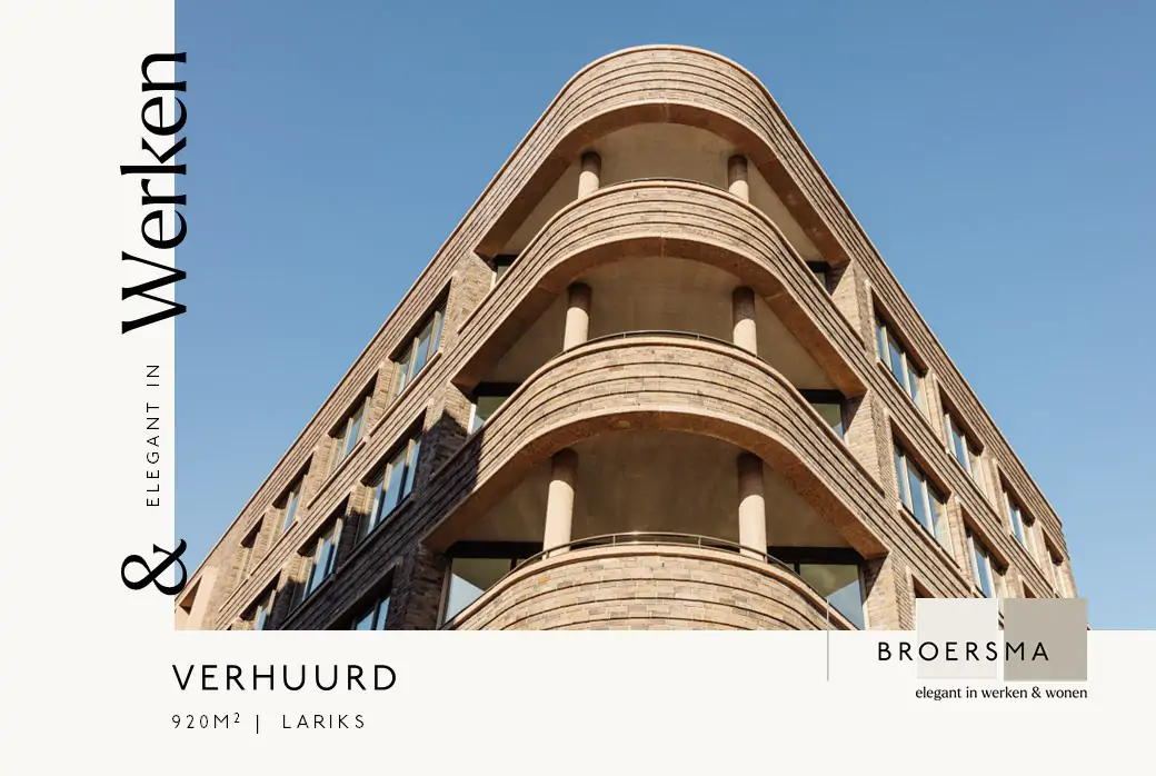 Broersma Werken verhuurt twee units van project Lariks.