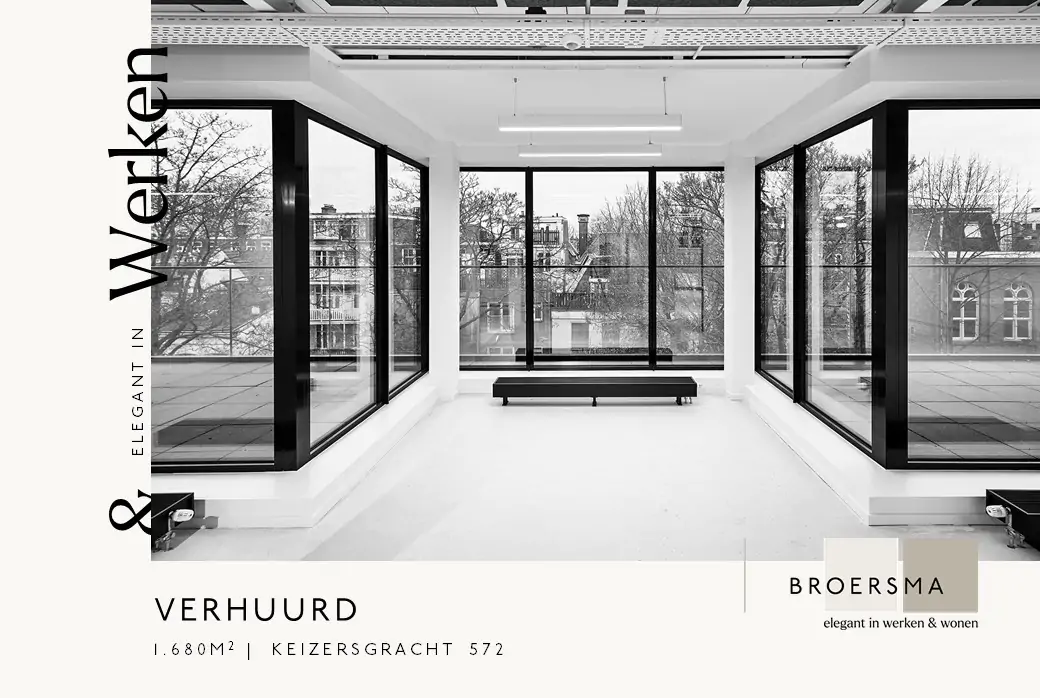 Broersma heeft ca. 1.680 m² verhuurd aan een internationale partij.