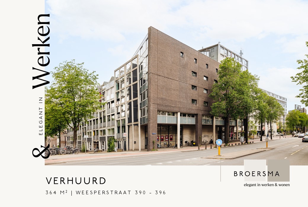 In opdracht van Woonstichting Lieven de Key heeft Broersma Werken circa 374 m² kantoorruimte verhuurd.