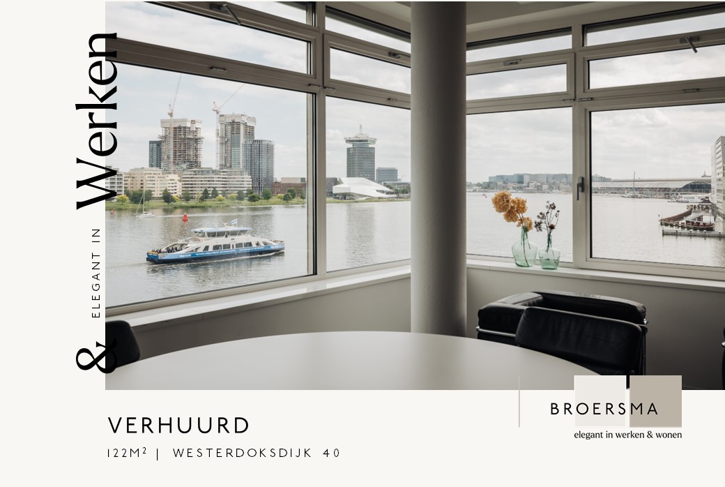In opdracht van BA2 Beheer B.V. (Buro Amsterdam) heeft Broersma Werken circa 122 m² kantoorruimte verhuurd aan Live Presence B.V.