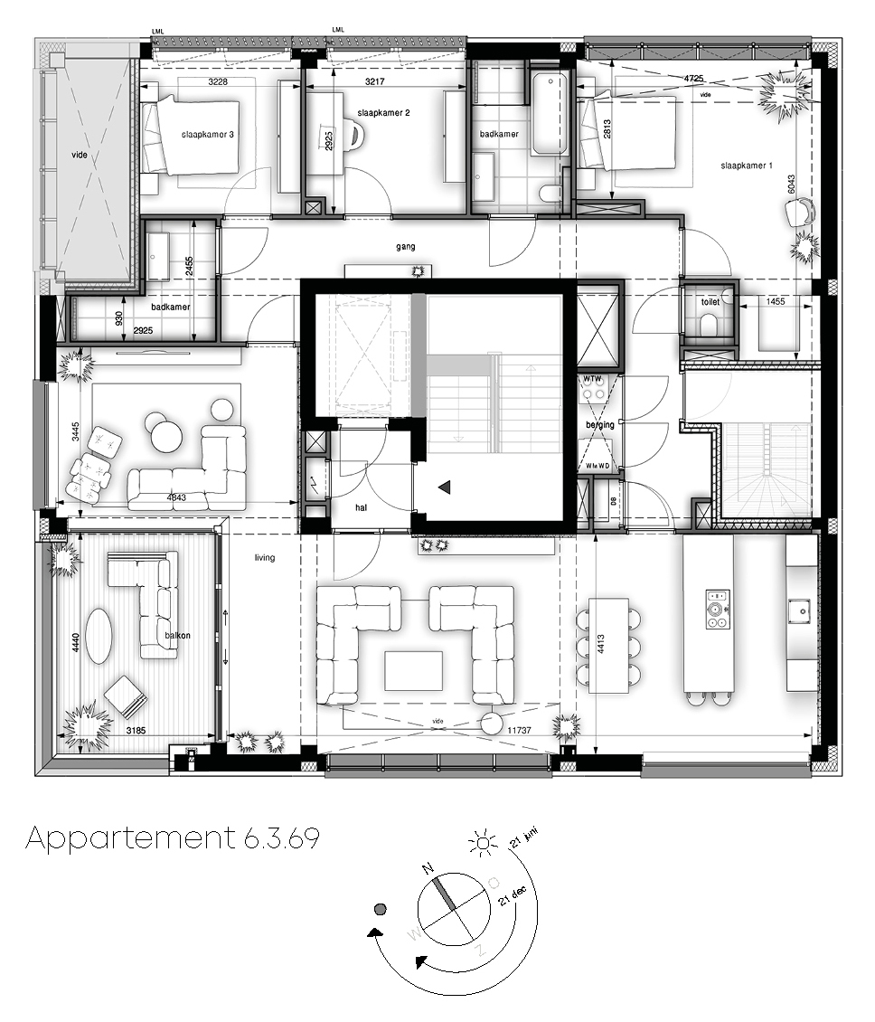 Bouwnummer 6.3.69, Kaap York, Amsterdam - Afbeelding 4