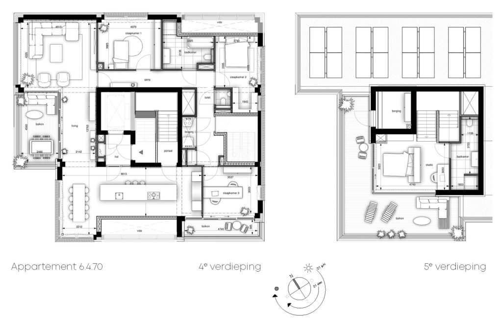 Bouwnummer 6.4.70, Kaap York Penthouse, Amsterdam - Afbeelding 4