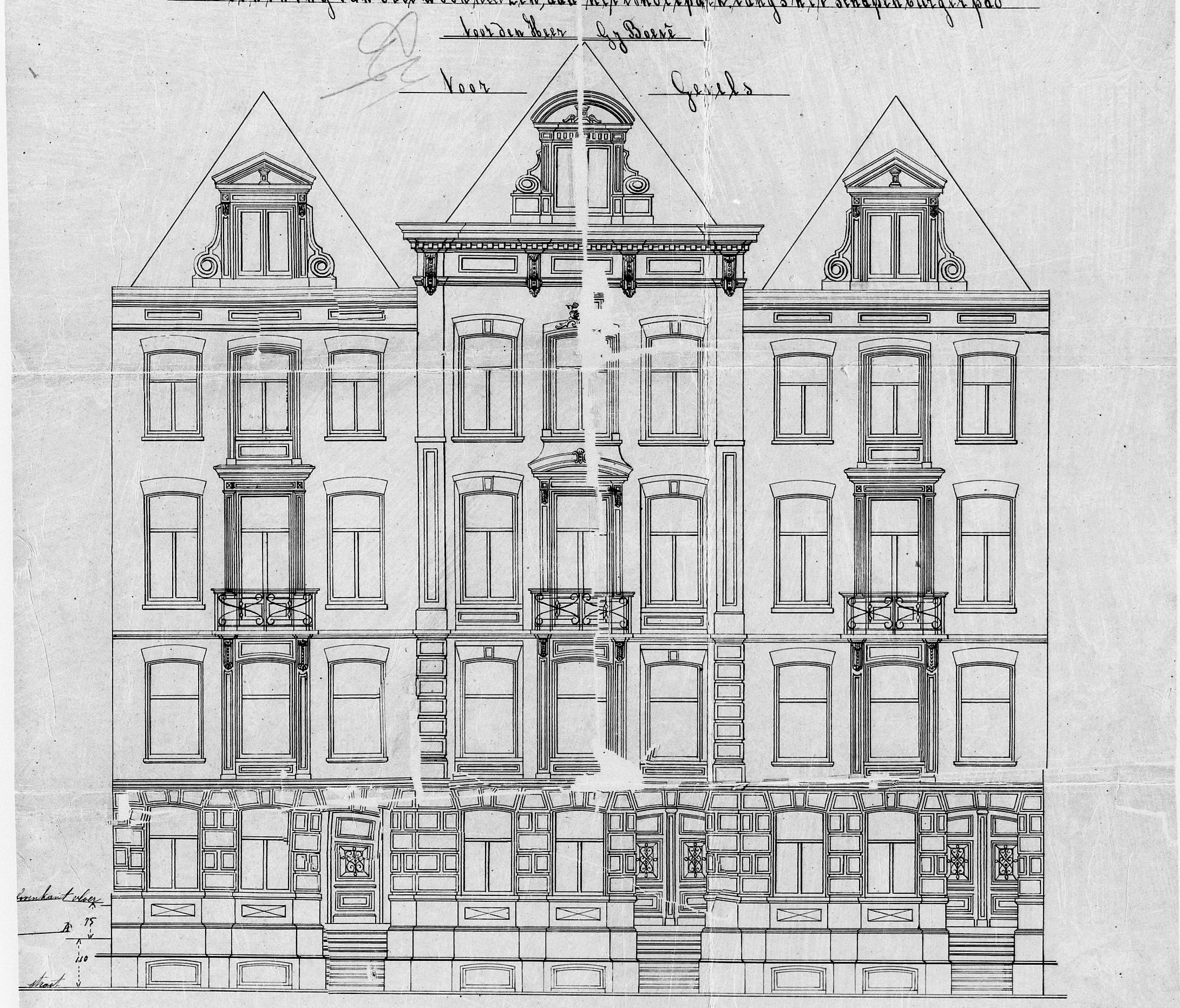 gevletekening stadsarchief